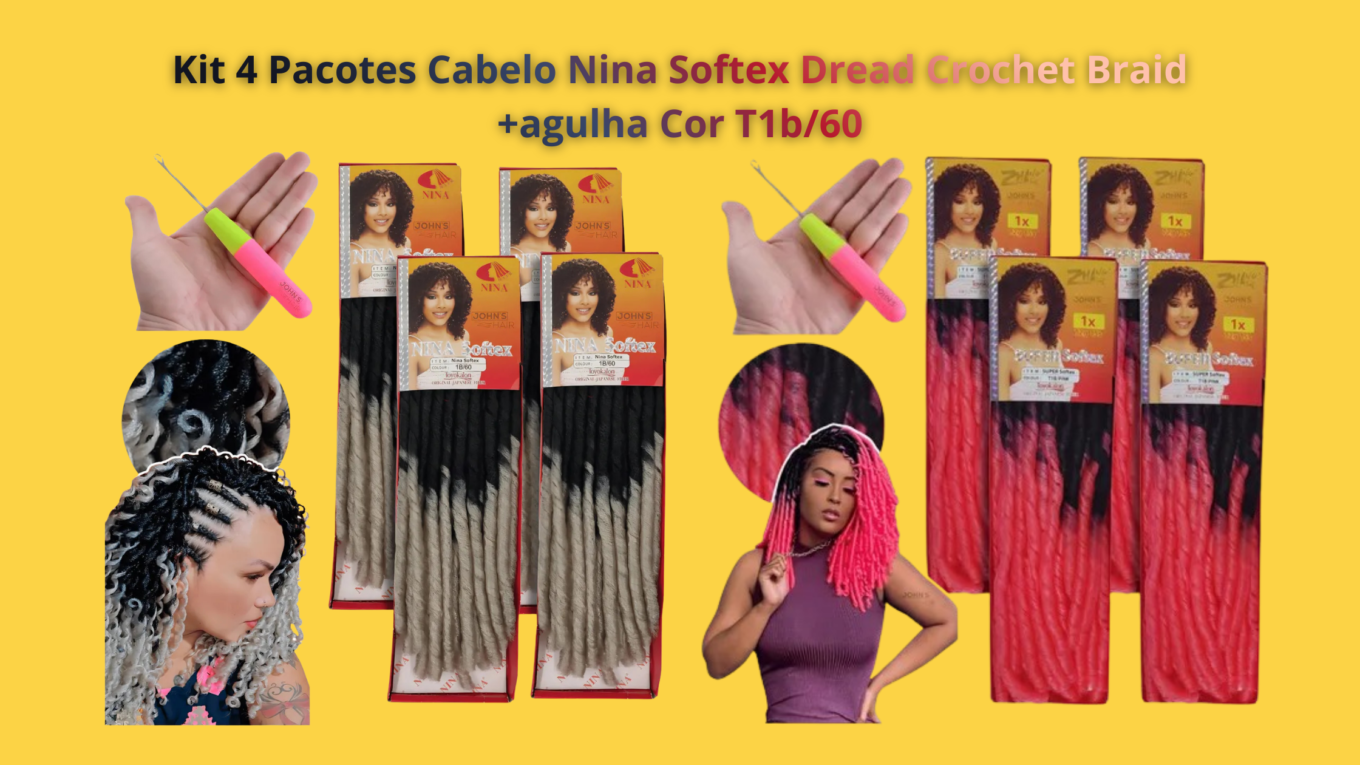 Kit de Cabelo Nina Softex