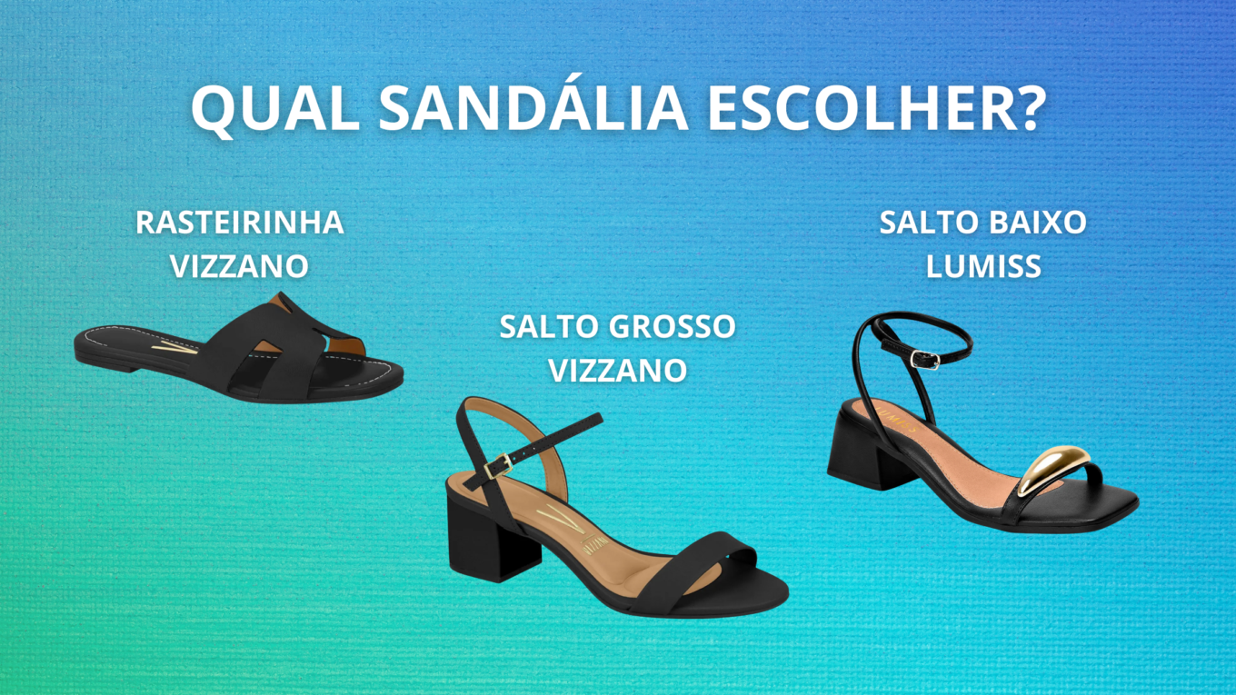 Sandálias Mais Vendidas