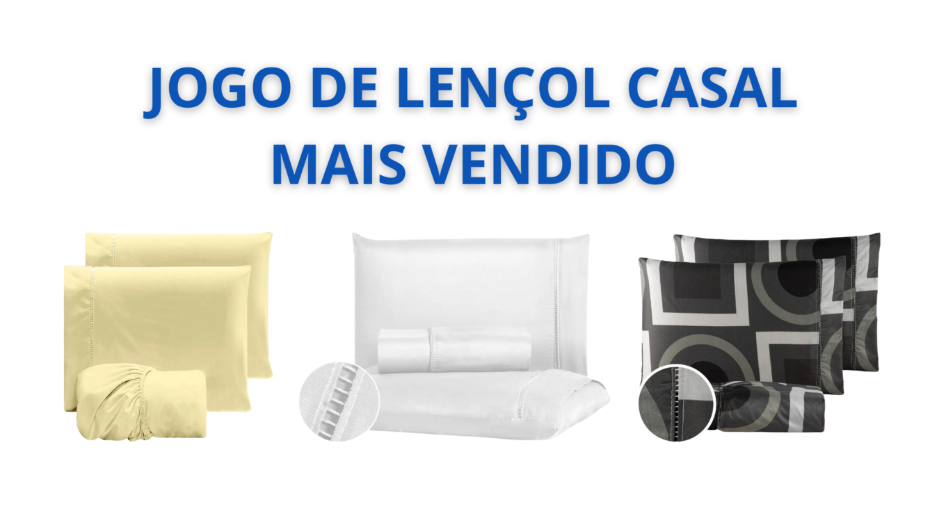 JOGO DE LENÇOL CASAL