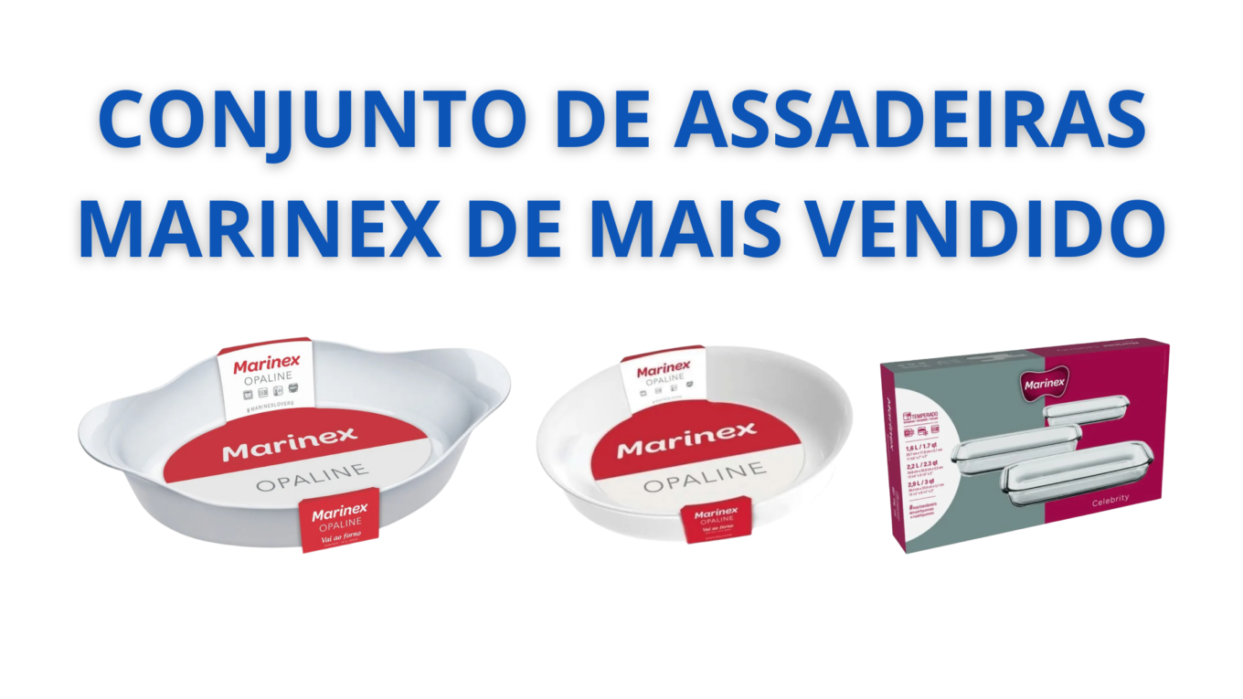 Conjunto de Assadeiras Marinex
