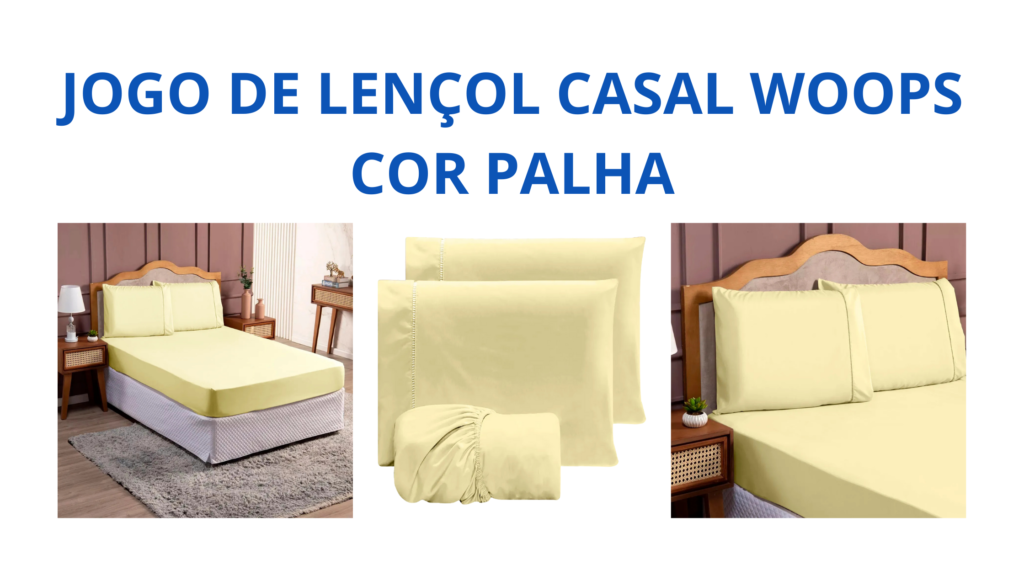 JOGO DE LENÇOL CASAL