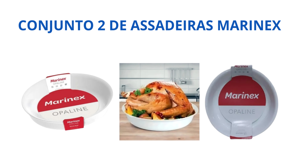 Conjunto de Assadeiras Marinex