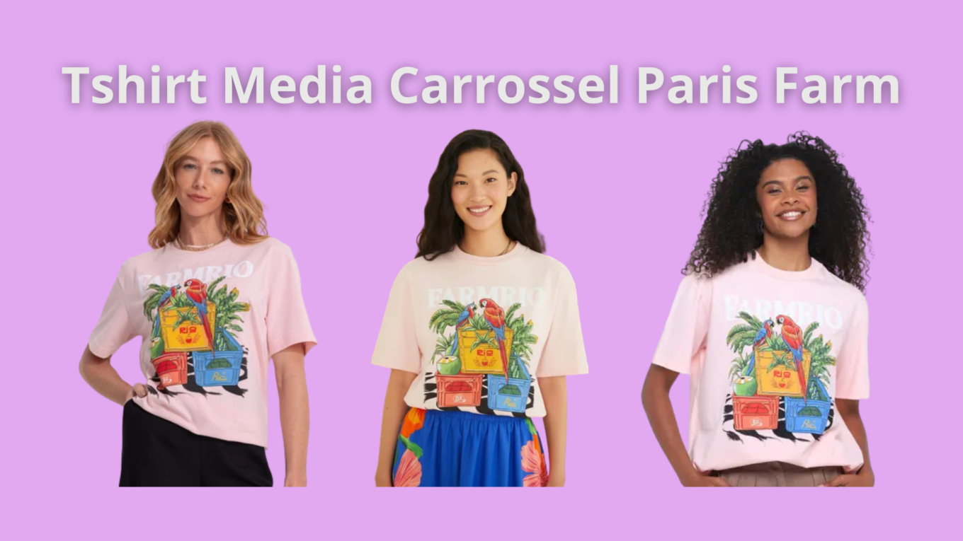 Camiseta Carrossel Paris Farm