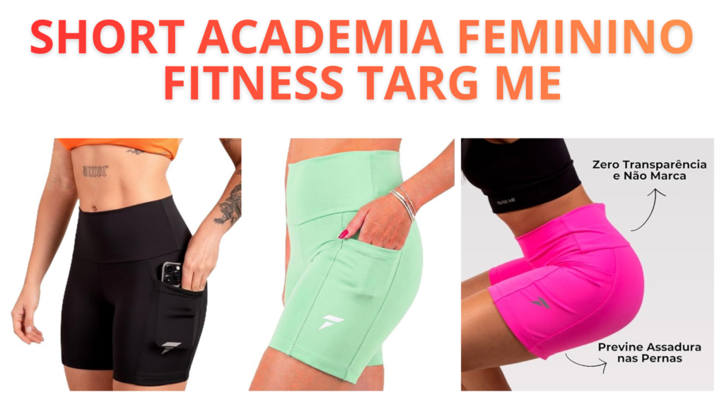 Short para Academia Feminino