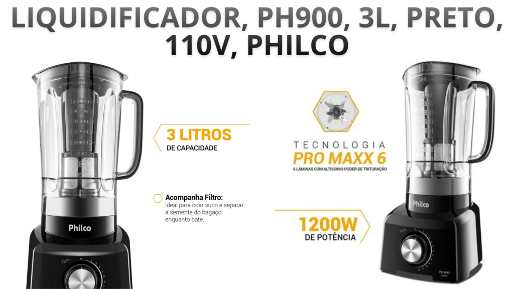 Liquidificador Britânia, Liquidificador Oster, Liquidificador Philco