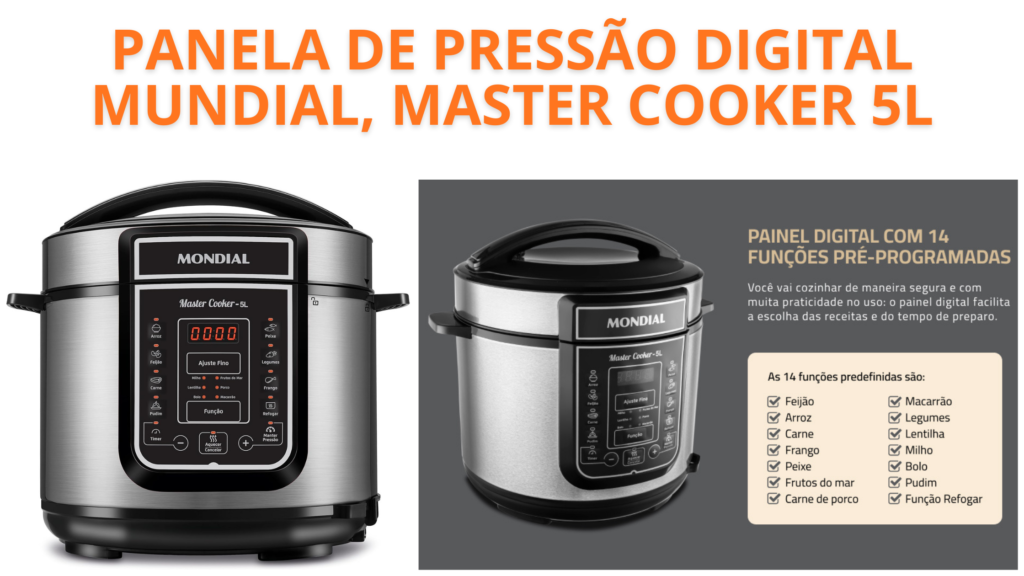 Panela de Pressão Elétrica