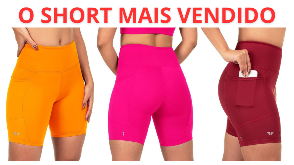 Short para Academia Feminino